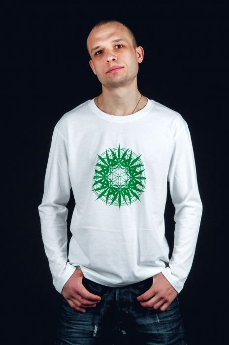 Лонгслів чоловічий LongSleeve "Plant of Life" чоловічий, колір білий (XL)
