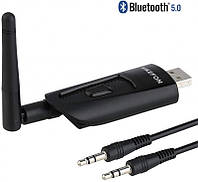 Трансмиттер-передатчик Bluetooth USB/AUX 5.0 AptX LL Vikefon