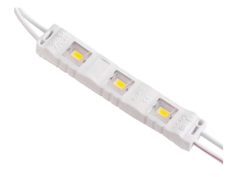 Світлодіодний модуль SMD5630 3 LED 12В 0,42Вт 25 30Лм IP65 6500К холодний білий