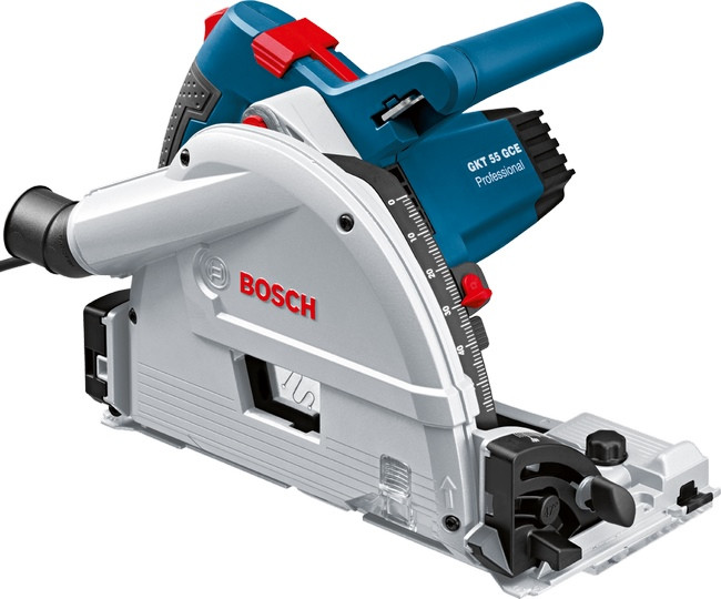 Ручна циркулярна пила Bosch GKT 55 GCE Professional (1.4 кВт, 165 мм) (0601675000)