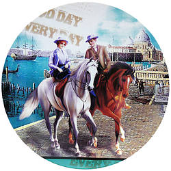 Декоративна тарілка Вершники d-27 см