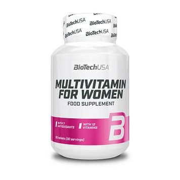 Мультивітаміни для жінок BioTech Multivitamin for Women (60 tabs)