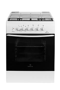 Комбінована плита Greta 600-ГЕ-09А (WC) біла,чавун