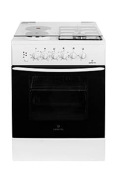 Комбінована плита Greta 600-ГЕ-27 (2+2) біла,чавун