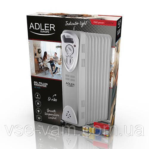 Масляный радиатор Adler AD 7808 - фото 6 - id-p1323725993