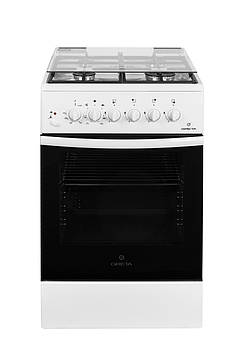 Комбінована плита Greta 1470-ГЕ-09А (WC) біла, чавун