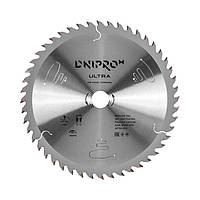 Пильный диск Dnipro-M ULTRA 185 мм 20 16 65 Mn 48Т (по дереву, ДСП)