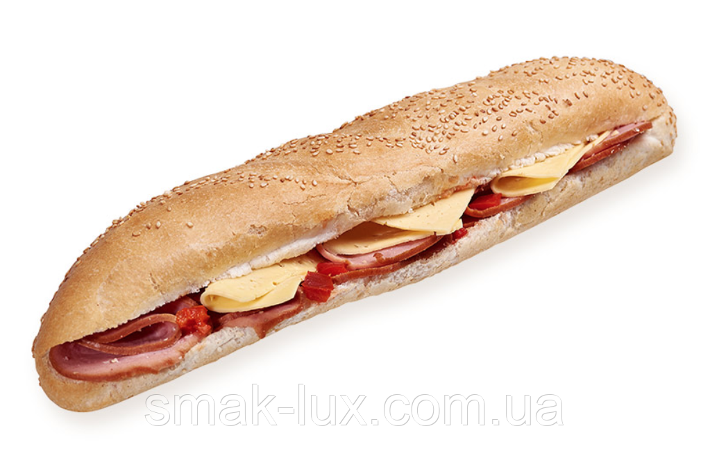 Сендвич-багет з бужениною та сиром 210г
