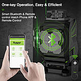 Лазерний рівень нівелір Huepar S04CG Premium + приймач, фото 5