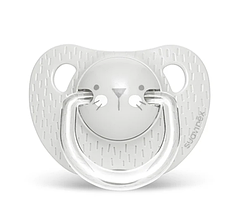 Пустушка анатомічна, +18 місяців, "Hygge:Затишні історії"/сіра