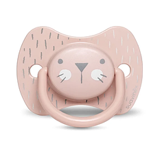 Пустушка фізіологічна, +18 місяців, "Hygge:Затишні історії"/рожева