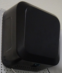 Антивандальна автоматична сушарка для рук 1350 ВТ POWER PW-B рукосушитель електричний чорний нержавійка