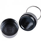 Футляр Контейнер для пігулок Silenta 3.4х2.6 см Чорний, фото 7