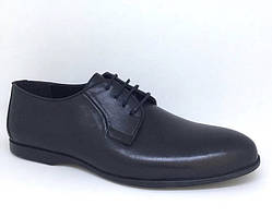 Мужские классические туфли, натуральная кожа, цвет черный, размер 40,42,43