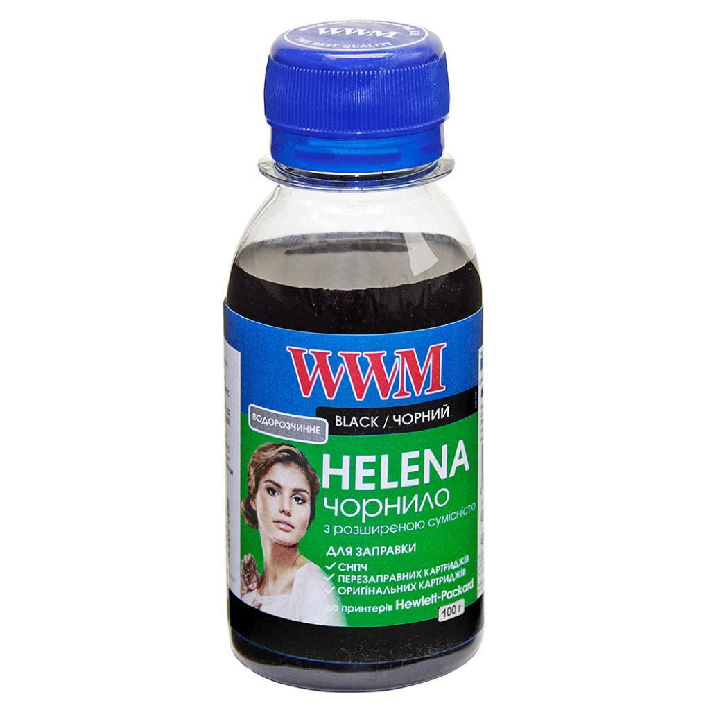 Чорнило WWM HP HELENA Black 100 мл, фото 1