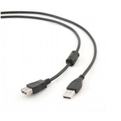 Кабель USB 2.0 подовжувач 4.5m Преміум (з феритами)