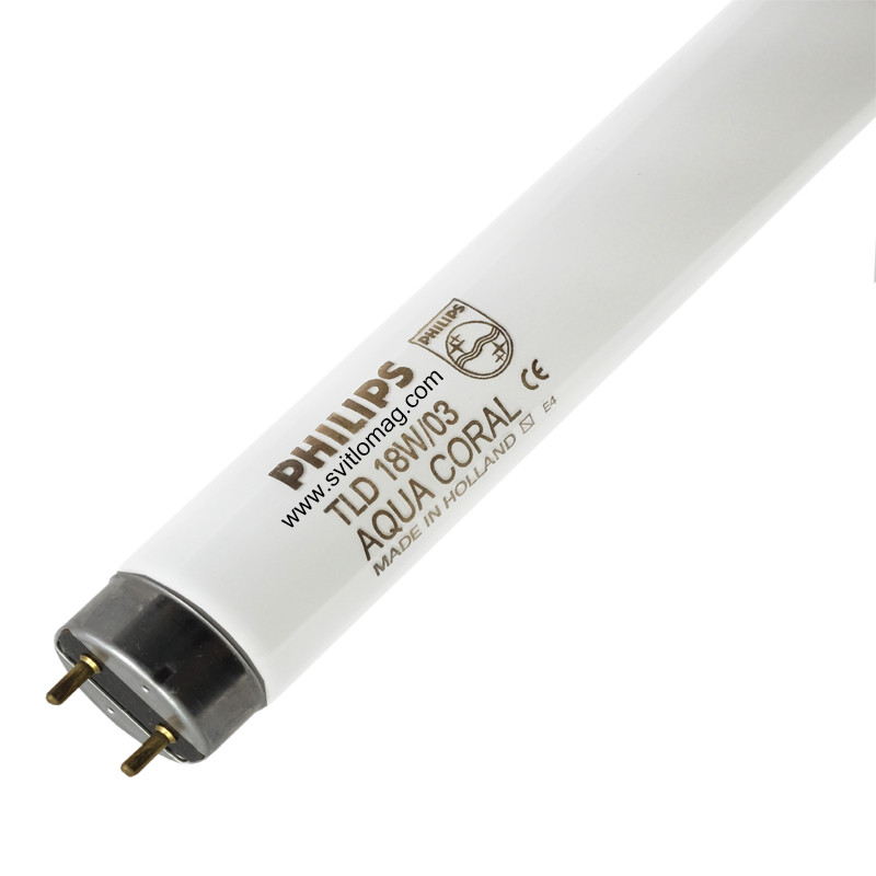 Лампа люмінесцентна для морських акваріумів TL-D 18w/03 PHILIPS Aqua-coral, фото 1