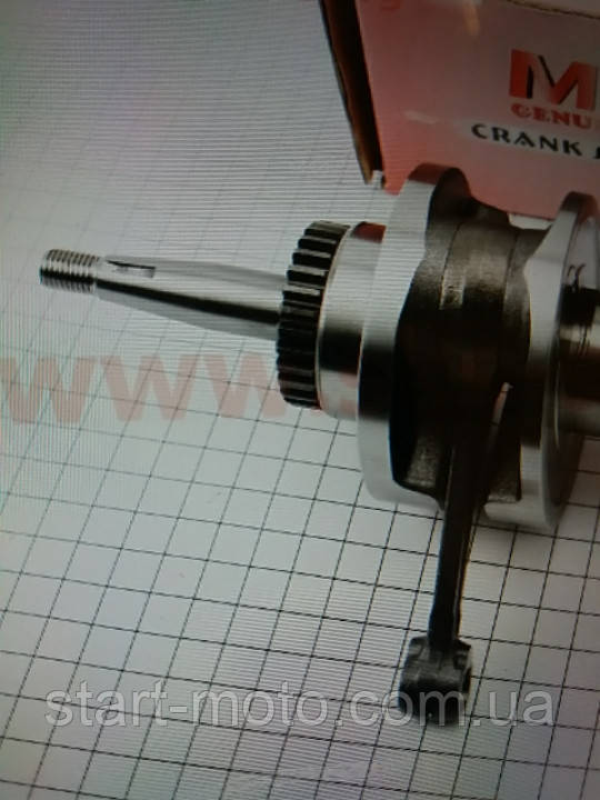 Honda DIO AF61 AF62 AF67 AF68, Honda TODAY Коленвал у зборі (фірма MSU) Оригінал Тайвань.