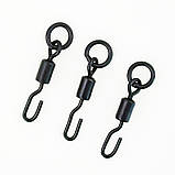 Вертлюг з кільцем "Spiner Swivel" для коропового оснащення "Ronnie Rig" Carp Fishing, фото 6