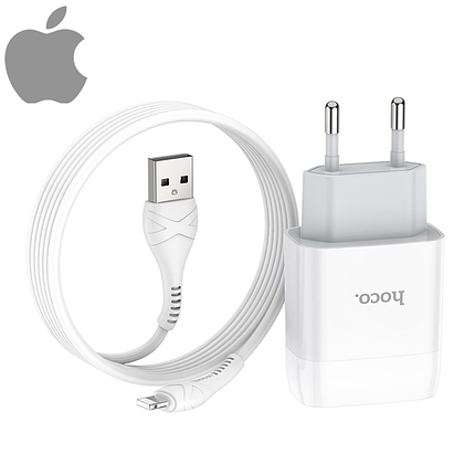 Зарядное устройство для iPhone HOCO C73A Glorious, зарядка для айфона, блок питания айфон, фото 2