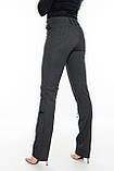 Жіночі брюки OMAT jeans 9409 чорні, фото 6