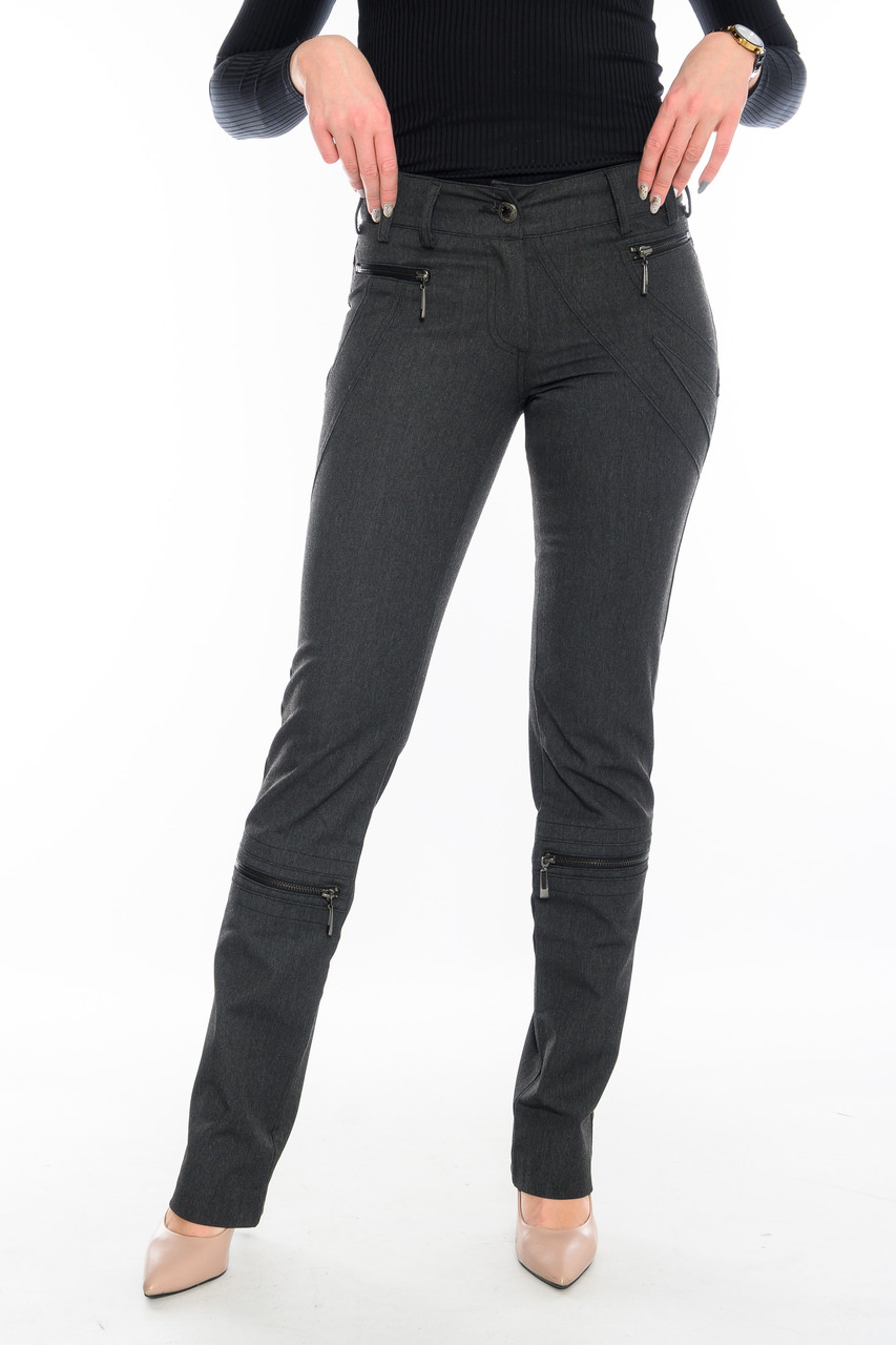 Жіночі брюки OMAT jeans 9409 чорні