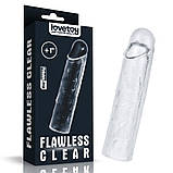 Насадка на член Flawless Clear Penis Sleeve Add 1, фото 2