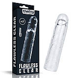 Насадка на член Flawless Clear Penis Sleeve Add 2, фото 3