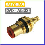 Кран-букса керамічна 1/2" двох-вентильного змішувача EUROPRODUCT, фото 4