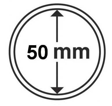 Капсула діаметром 50 мм для монети НБУ 20 гривень, фото 1