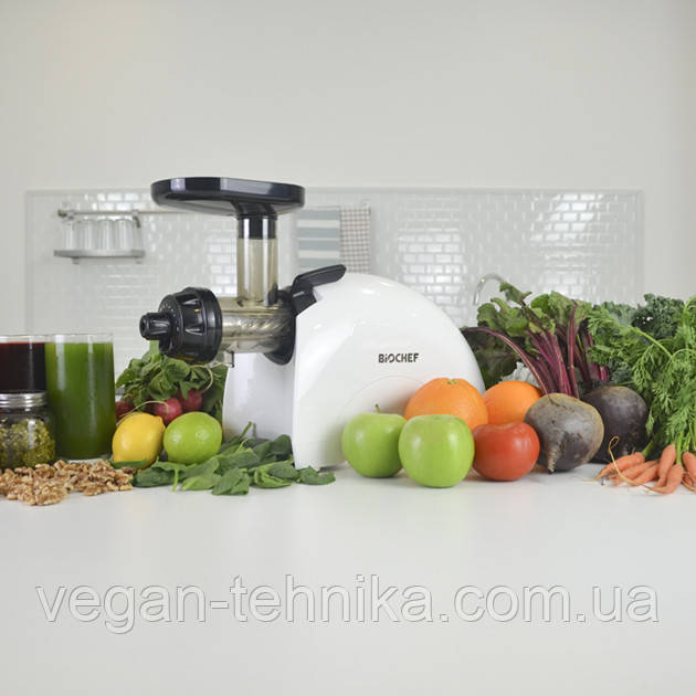 Двошнекова соковижималка BioChef Gemini Twin Gear Cold Press Juicer Двошнекова соковижималка BioChef Gemini Twin Gear Cold Press Juicer