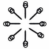 Кріплення для плаваючих бойлів Pop-Ups, гвинт фіксатор з кільцем, фото 6