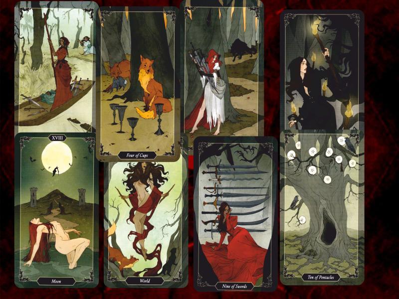 Что говорят карты янковский. Таро Dark Wood Tarot. Dark Wood Tarot галерея. Dark Wood Tarot. Таро темного леса. Колода Таро темный лес.