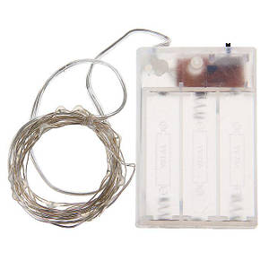 На батарейках у стилі нитка "Роса" 3,2 м (3 шт. АА) + таймер