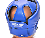 Шолом боксерський (L ) кожвініл Boxer Sport Line, фото 9