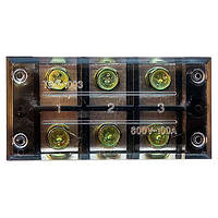 Клемна колодка 100A (4-10 мм2), ТВ-1003 у корпусі, сполучна, розподільна, електрична