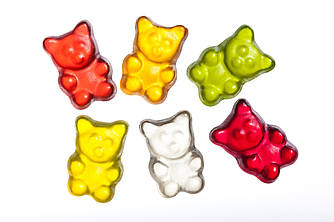 Жувальні цукерки Ведмеді Грізлі PARK LANE 1кг, (10упак/ящ)