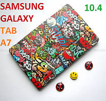 Молодіжний чохол для Samsung Galaxy Tab A7 10.4 2020 (T500 T505) Ivanaks Tri Fold Graffity (різнокольоровий)