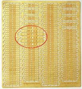 Траки металеві (фототравлені) для збірної моделі танка Т-34 1941 р. в масштабі 1/72. ACE PE7232