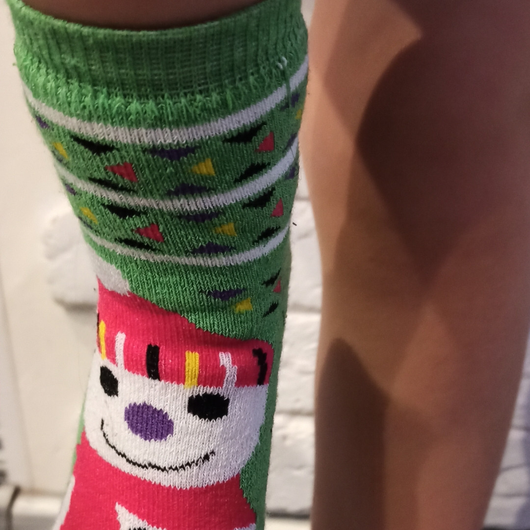 Дитячі шкарпетки, махра, р.16, 4-6 років. зимові шкарпетки дитячі., фото 1