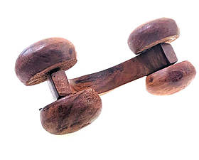 Масажер рожеве дерево (4 коліщатки)(16х8х7 см)