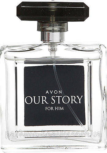 Чоловіча туалетна вода Our Story for Him 75 мл Avon Парфуми чоловічі Ейвон Аур Сторі