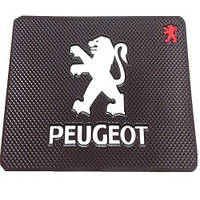Килимок торпедо антиковзний Peugeot (200x130) 2129