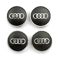 Колпачки в диски AUDI, Заглушки для дисков Ауди 60/55мм (4шт)