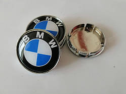 Ковпачки заглушки на диски BMW 60/55 мм