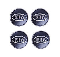 Ковпачки заглушки на диски KIA 60/55 мм