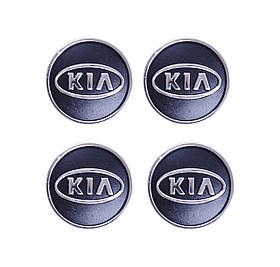Ковпачки в диски KIA, Заглушки для дисків КІА 60/55мм