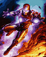 Картина по номерам Железный человек в бою, 40х50 Brushme (GX24459)
