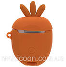 Чохол футляр для навушників Airpods Case Emoji Series Морквина, фото 2