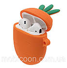 Чохол футляр для навушників Airpods Case Emoji Series Морквина, фото 8